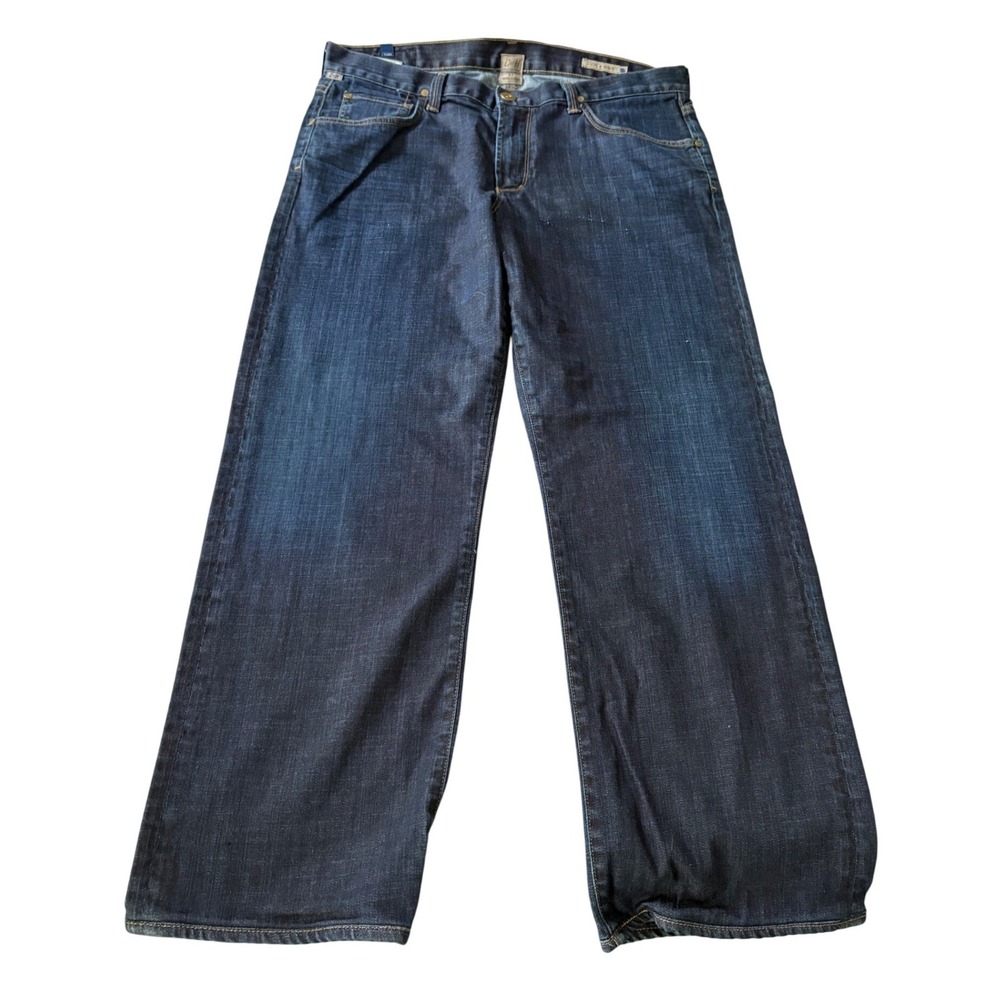 Citizens of Humanity Evans Jeans Mens 36 Dark Wash Relaxed Straight Leg USA Made